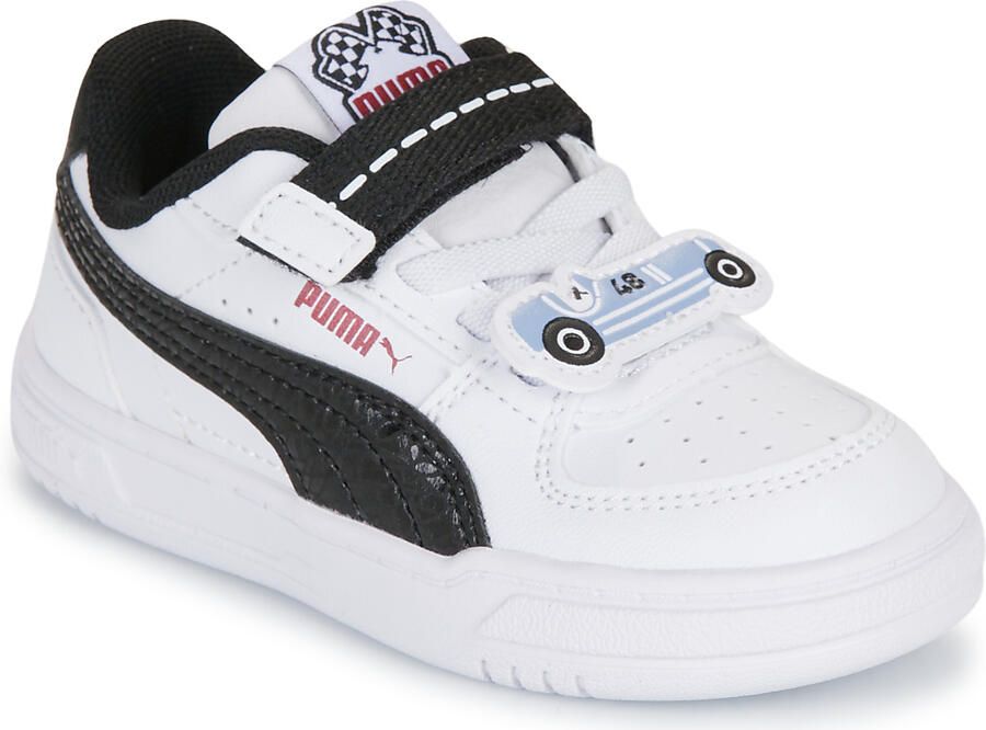 PUMA Caven III Racing Crew AC+ INF kinder sneakers wit Uitneembare zool - Foto 5
