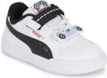 PUMA Caven III Racing Crew AC+ INF kinder sneakers wit Uitneembare zool - Wit