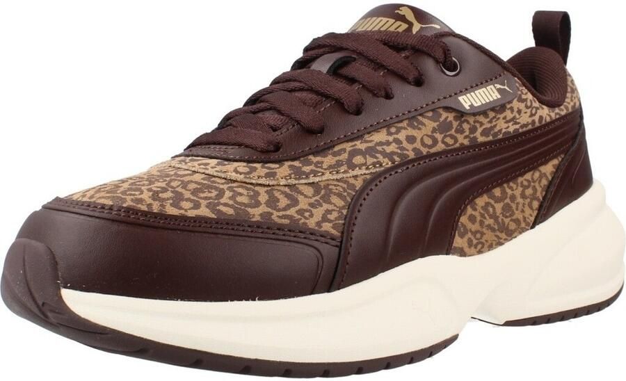PUMA Cilia 2 Mode Feline Dames Sneakers Soft Taupe-Chocolate Fondue - Foto 2