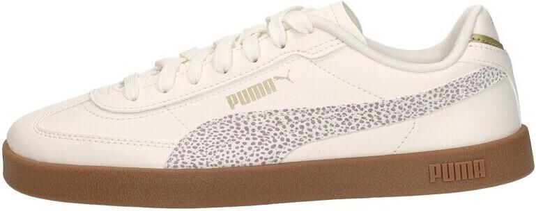 Puma Club II Era Topcat sneakers met panterprint ecru lichtroze - Foto 15