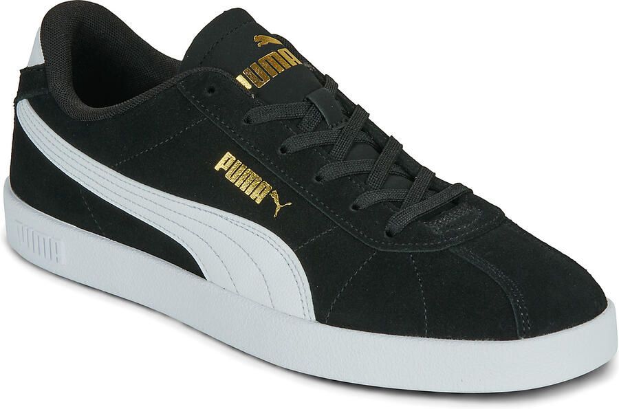 PUMA Club II Unisex Sneakers Black- White- Gold - Foto 4