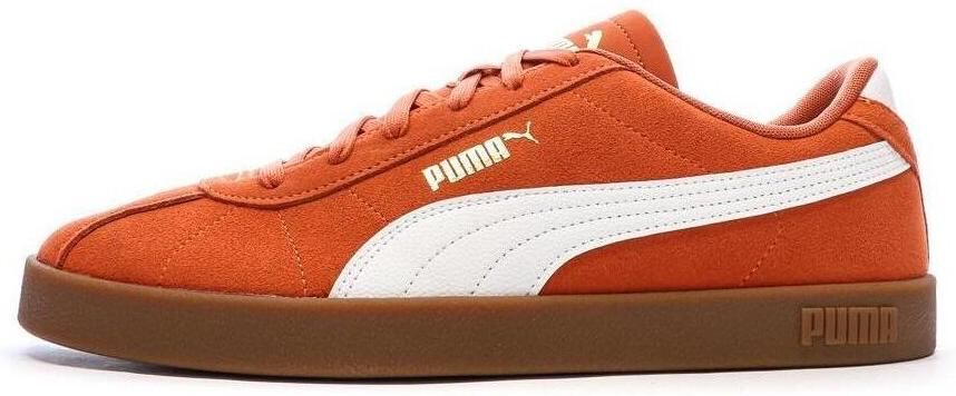 Puma Club II suede sneakers roodbruin wit - Foto 8