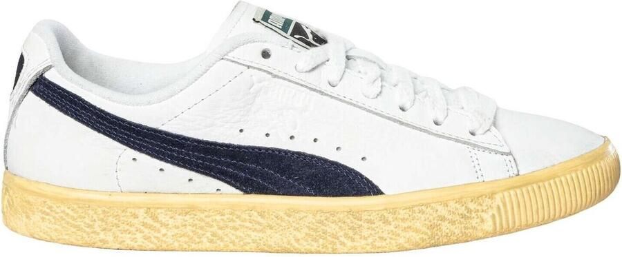 Puma Marineblauwe VTG Sneakers voor Heren Wit