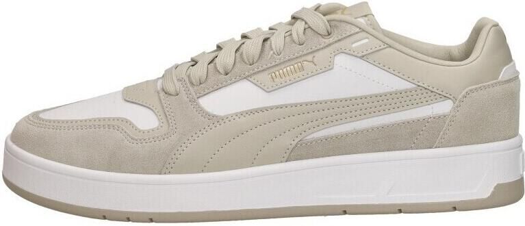 PUMA Schuhe Low Court Classic Street SD 400215 White-Desert Dust- Gold - Foto 9