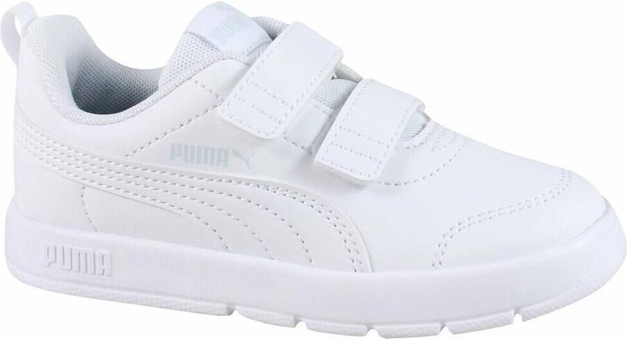 Puma Courtflex V3 V Inf sneakers wit zilver - Foto 5