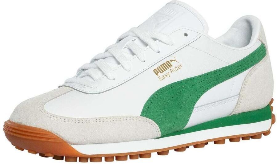 Puma Rider Heren Schoenen Wit Maat: 40.5 Mesh Synthetisch Foot Locker