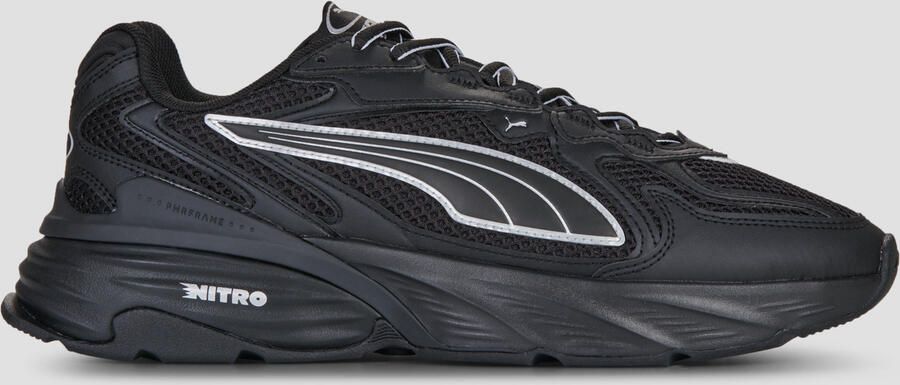 Puma Fade Sneakers Heren Zwart Mesh Synthetisch