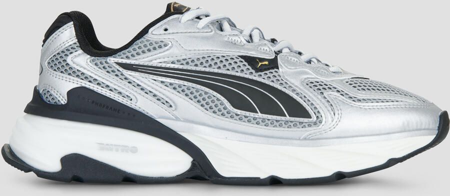 PUMA Trainers Fade Nitro LS 406203 Zilver-Cool Mid Grijs- Zwart - Foto 4