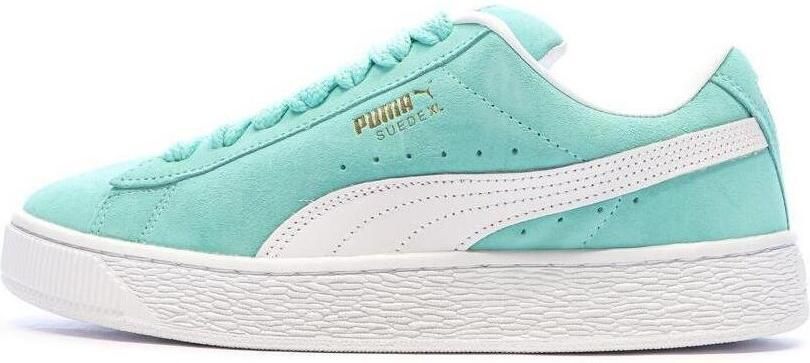 Puma Suede Heren Schoenen Groen 40.5 Leer Foot Locker