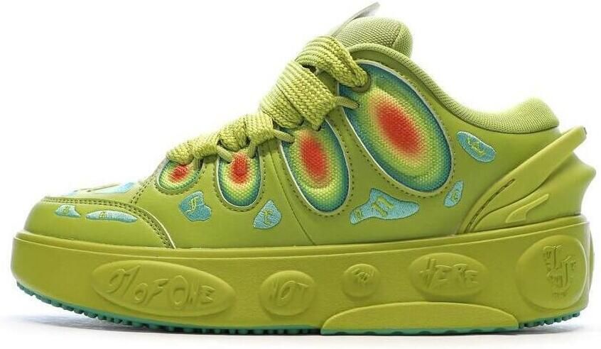 Puma Lafrance Heatmap Heren Schoenen Groen Maat: 40.5 Leer Foot Locker