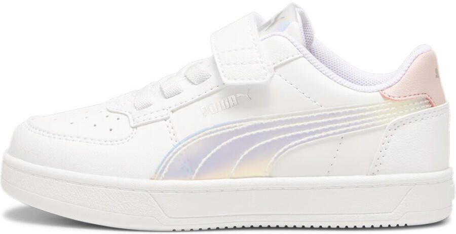 Puma Caven 2.0 Holo 2.1 sneakers wit lila zilverkleurig Jongens Meisjes 28 - Foto 4