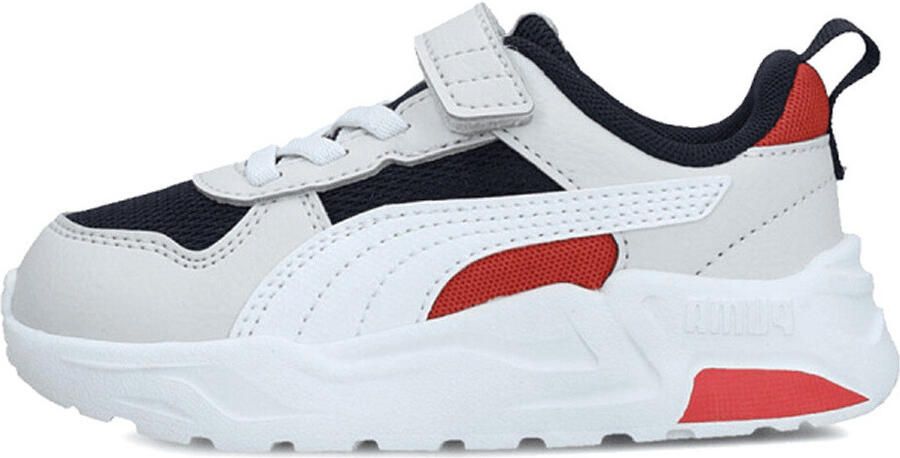 Puma Trinity 2 LT imitatieleren sneakers wit donkerblauw - Foto 5