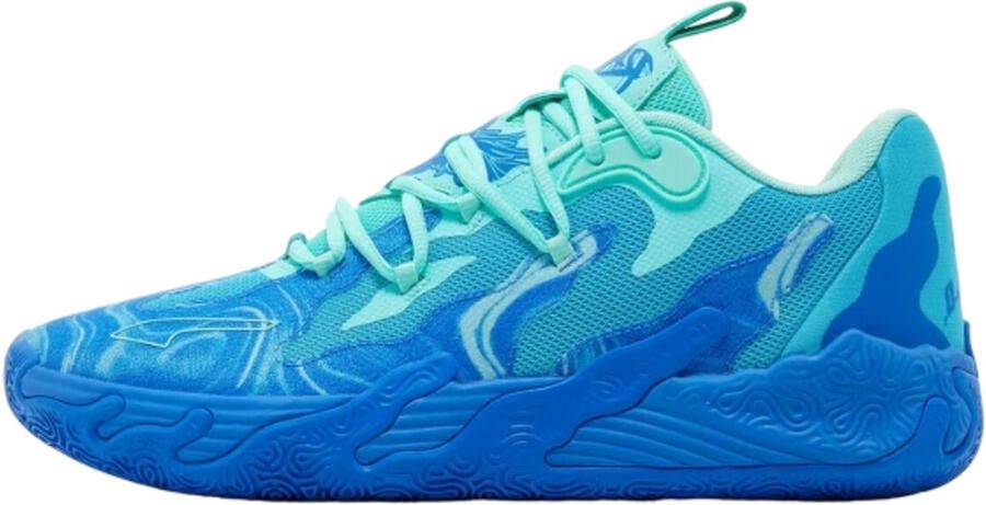 Puma Mb.03 Schoenen Blauw Maat: 42 Mesh Synthetisch Foot Locker