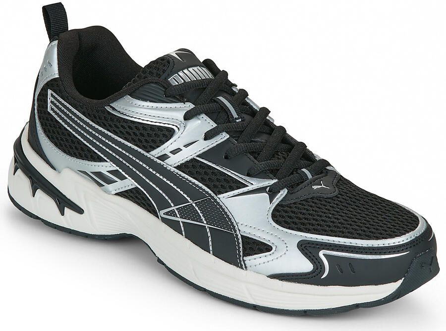 Puma Milenio Tech 2000 Reflect-X sneakers zilvergrijs zwart oranje - Foto 5