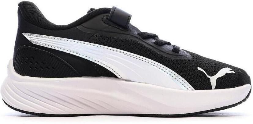 PUMA Kinder Schuhe Low Pounce Lite AC+ PS 311650 Black- White- Silver - Foto 2