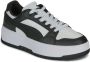 PUMA Rebound Femme Low Dames Sneakers White- Black - Thumbnail 2