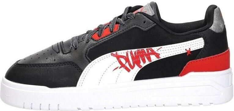 PUMA Shuffle Downtown Lo Mid 90s Jr Sneakers Laag Zwart - Foto 7