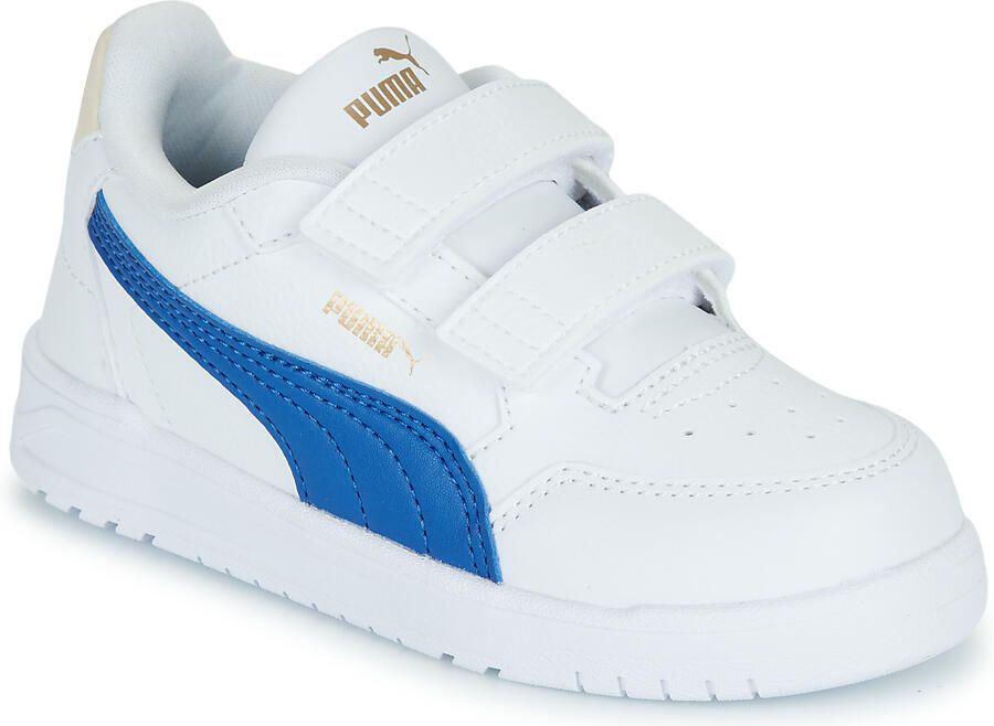 PUMA Shuffle Downtown Low V Schoenen Wit Kinderen - Foto 2