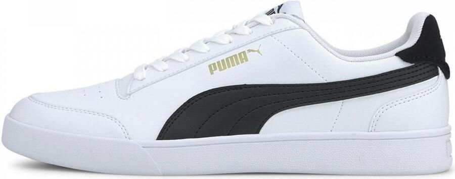 PUMA Shuffle Unisex Sneakers White- Black- Team Gold - Foto 7