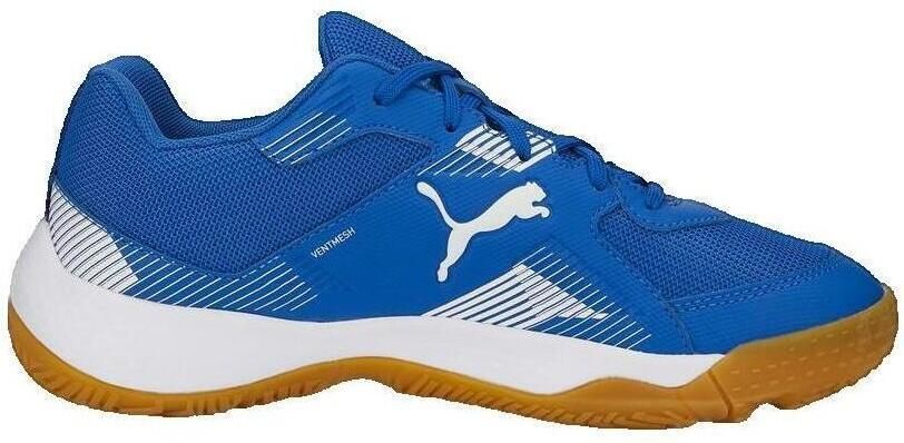 Puma Solarflash Jr II voetbalschoenen blauw wit Imitatieleer 36 - Foto 2