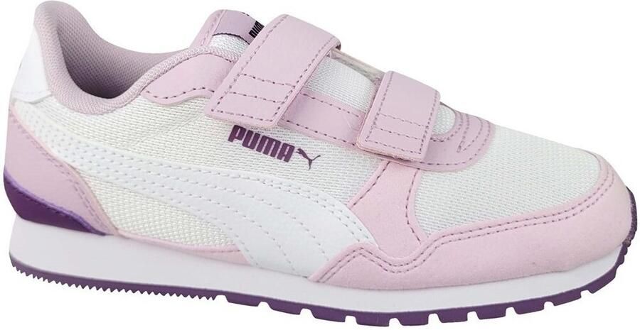 Puma ST Runner V3 V sneakers wit lila paars Mesh 31 - Foto 4
