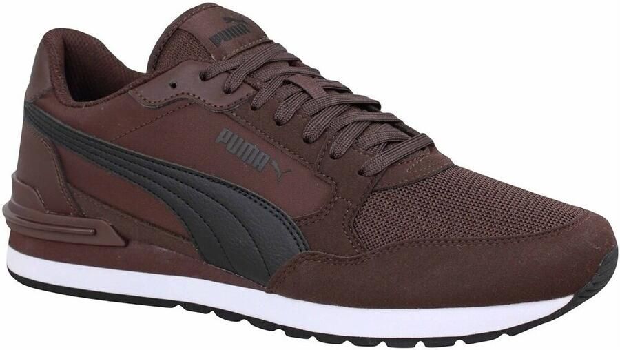 PUMA ST Runner v4 Full NL MESH Unisex Trainers 404743 03 Brown-Black - Foto 3