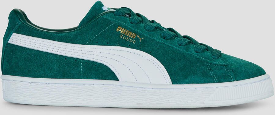 Puma Klassieke Suede Groene Heren Sneakers Green Heren - Foto 4