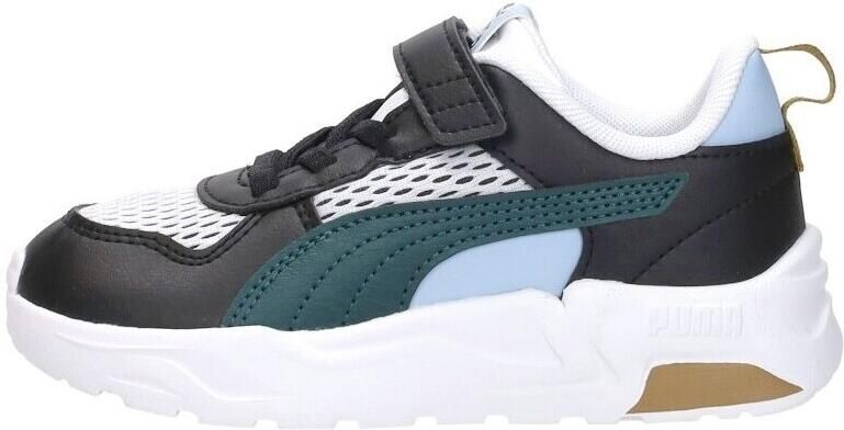 PUMA Trinity 2 LT Run Fun AC+ PS Unisex Sneakers White-Green Terrain- Black - Foto 7