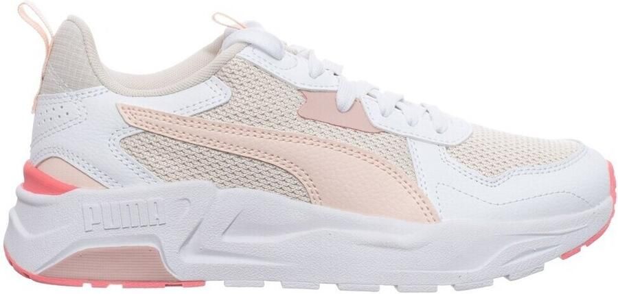 Puma Trinity Lite Jr sneakers ecru lichtroze wit Mesh Meerkleurig 35.5 - Foto 6