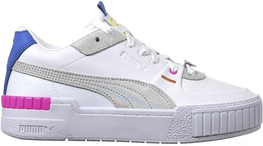 Puma Cali Sport Dames Schoenen White Leer Foot Locker