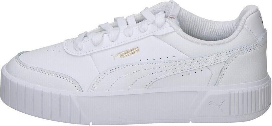 Puma Carina Mia leren sneakers wit - Foto 7