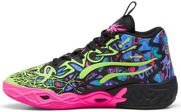 Puma Mb.04 Heren Schoenen Zwart Maat: 42.5 Mesh Synthetisch Foot Locker