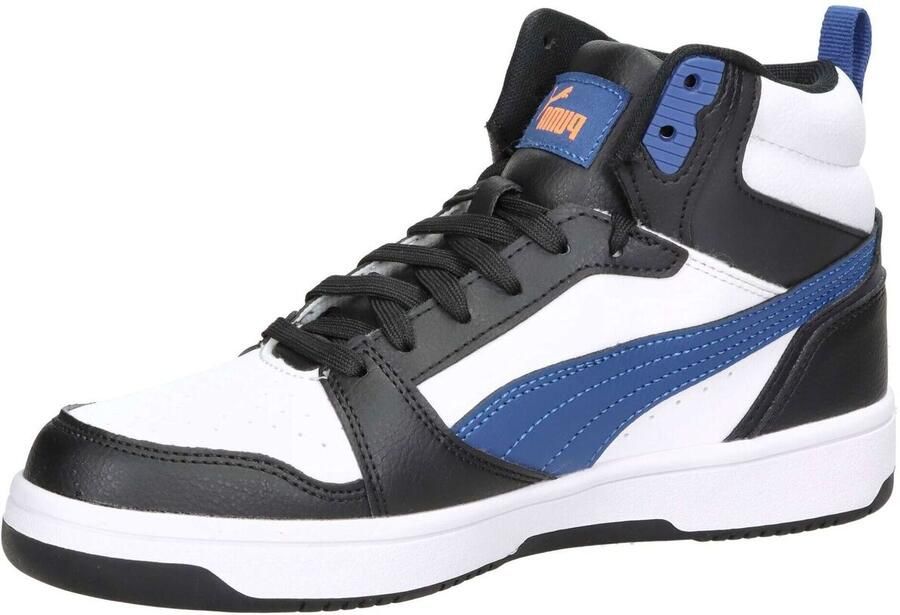 PUMA Rebound V6 Mid Schoenen Wit Jongens Meisjes - Foto 3