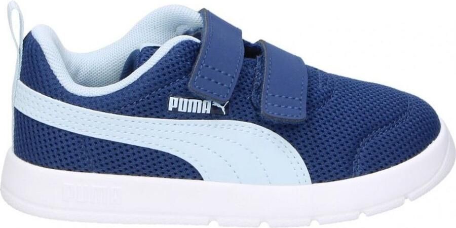 Puma Courtflex V3 Mesh sneakers donkerblauw lichtblauw Meerkleurig - Foto 3