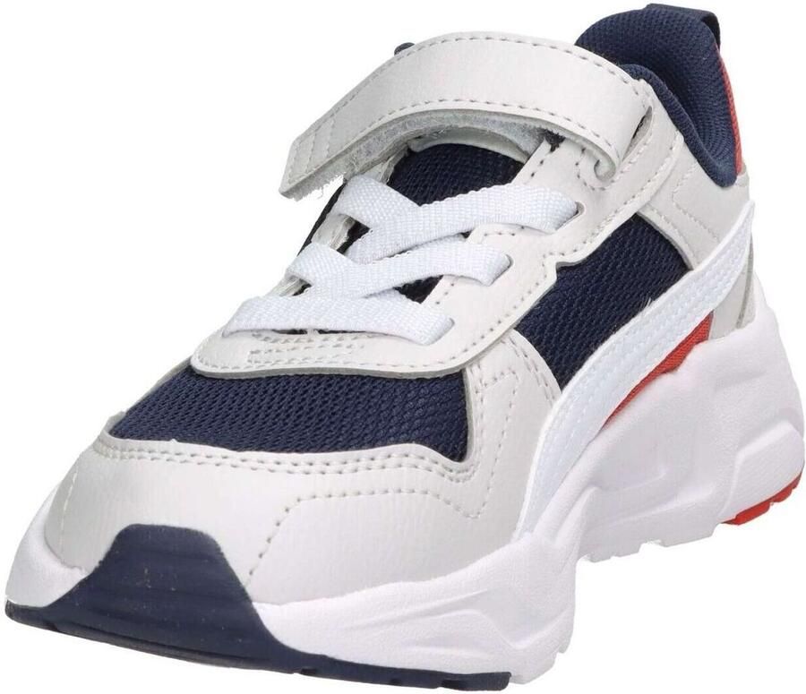 Puma Trinity mesh sneakers donkerblauw wit - Foto 6