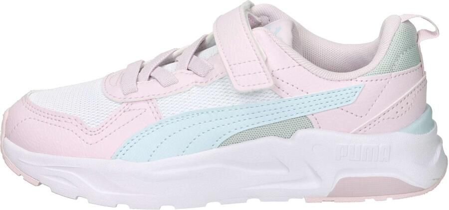 Puma Trinity mesh sneakers lichtroze lichtblauw - Foto 5