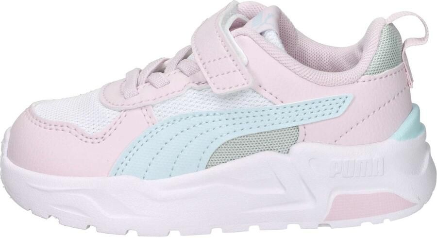 Puma Trinity 5 LT imitatieleren sneakers lichtroze lichtblauw - Foto 5