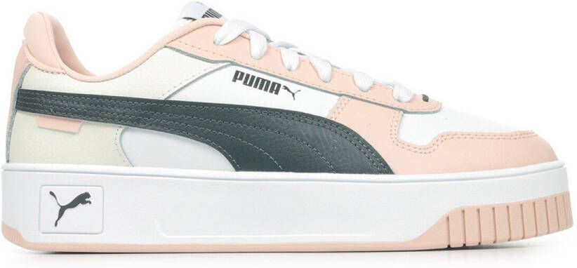 PUMA Carina Street Dames Sneakers White-Strong Gray-Rose Quartz - Foto 4