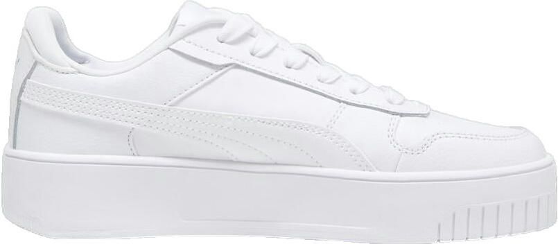 Puma Carina Street leren sneakers wit goud Meisjes Leer Meerkleurig 35.5 - Foto 14