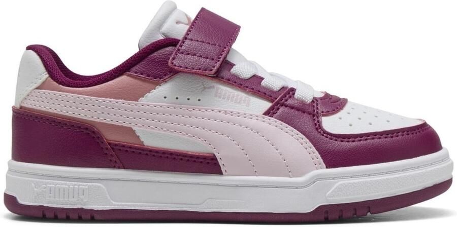 Puma Caven III Block imitatieleren sneakers fuchsia lichtroze Imitatieleer