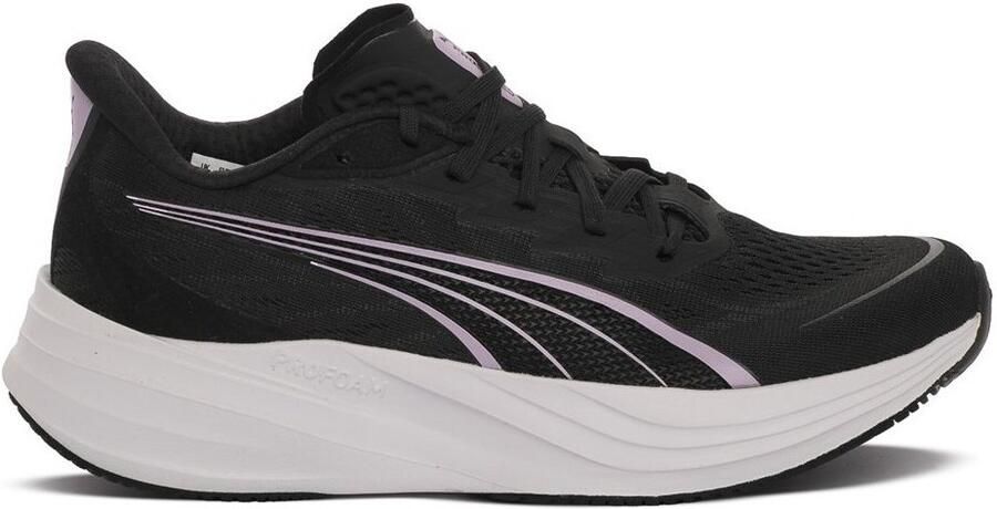 PUMA Darter Pro 2 Unisex Sportschoenen Black-Mauve Glow-Flat Dark Gray