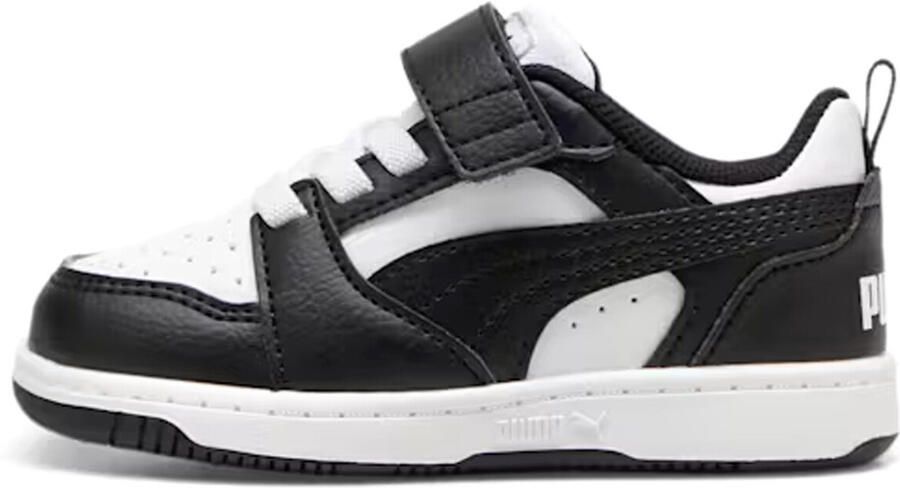 Puma Rebound v6 Low sneakers wit zwart Imitatieleer Meerkleurig 21 - Foto 3