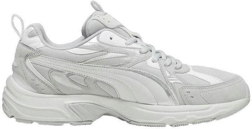 PUMA Milenio Tech Suede Unisex Sneakers Cool Light Gray-Feather Gray- White - Foto 7