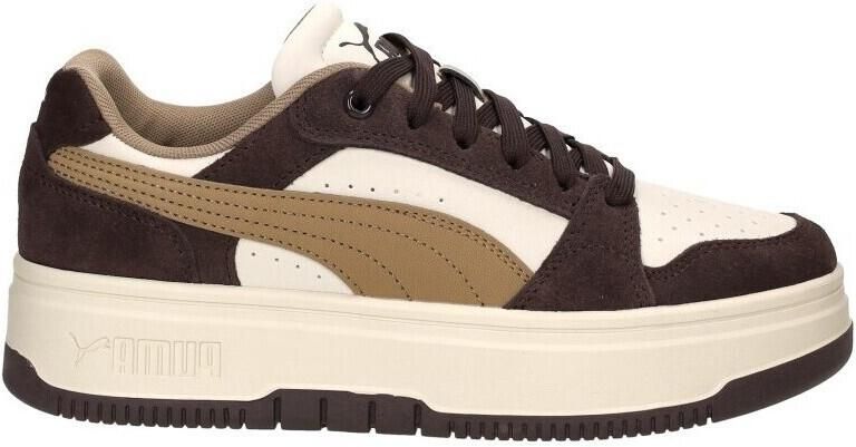 PUMA Rebound Femme Low SD Dames Sneakers Alpine Snow-Soft Taupe-Chocolate Fondue - Foto 14