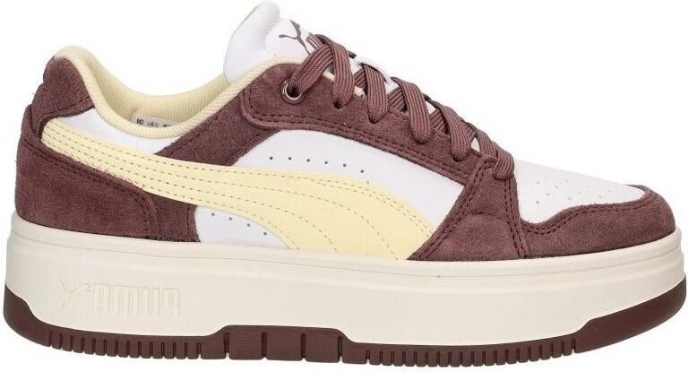 PUMA Rebound Femme Low dames sneakers bruin beige Uitneembare zool - Foto 8