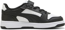 Puma Rebound Slam imitatieleren sneakers wit zwart Imitatieleer