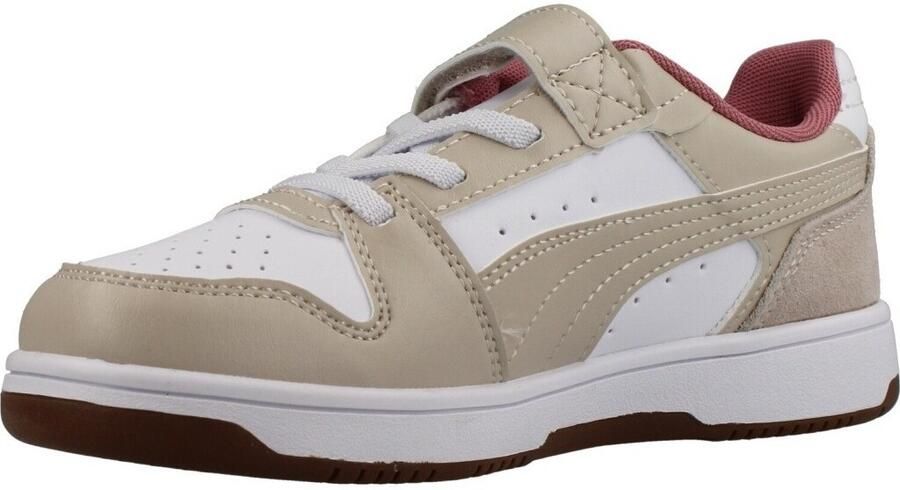 Puma Rebound Slam sneakers met panterprint ecru wit - Foto 10