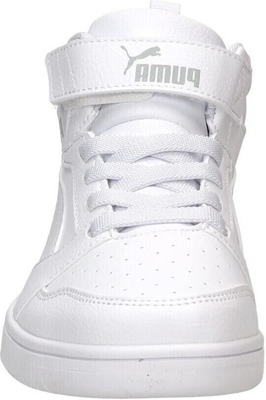 PUMA Rebound V6 Mid AC+ PS Unisex Sneakers White-Cool Light Gray - Foto 5