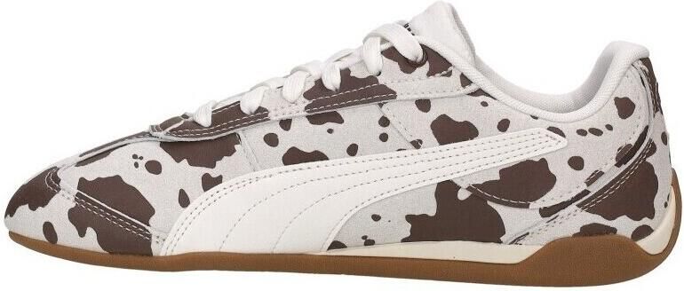Puma Replicatch Wild leren sneakers ecru bruin - Foto 13