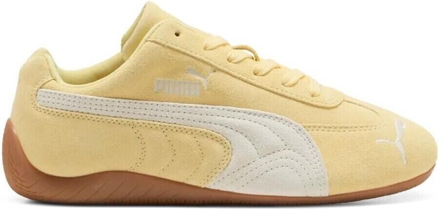 Puma Speedcat OG suede sneakers geel - Foto 4